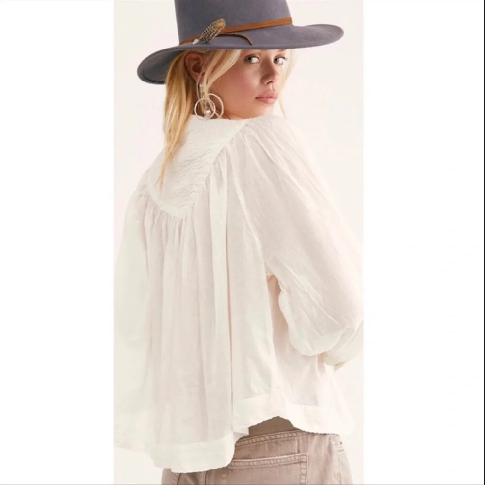 New! Free people Cool Meadow top NWT - Picture 2 of 4